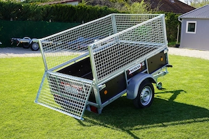 Új SEBAL - D200 utánfutó rácsos magasítóval most bruttó 598.000 Ft - kép 3