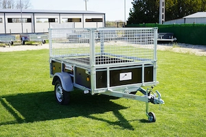 Új SEBAL - D200 utánfutó rácsos magasítóval most bruttó 598.000 Ft - kép 4