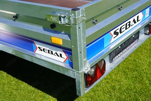 Májusi akció! Új SEBAL - V-250 billenős utánfutó rendszámmal - 573.900 Ft helyett bruttó 526.000 Ft - kép 7