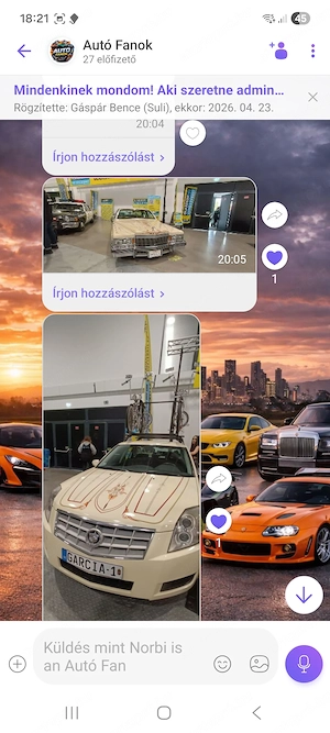 Autó Fanok a Viber-en!  - kép 10