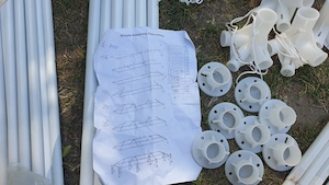 Party sátor eladó, 8m hosszú - kép 7