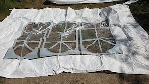 Party sátor eladó, 8m hosszú - kép 2