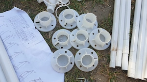 Party sátor eladó, 8m hosszú - kép 10