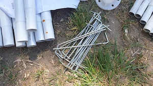 Party sátor eladó, 8m hosszú - kép 9