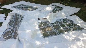 Party sátor eladó, 8m hosszú - kép 4