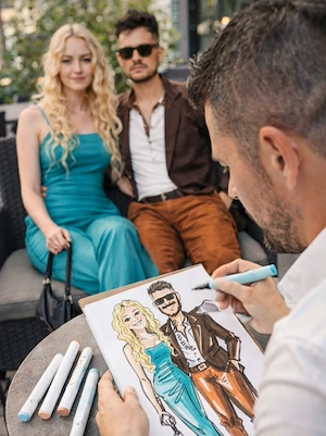 Karikatúrarajzolás Esküvőn és rendezvényeken! - kép 5