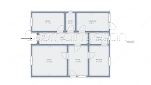 Csorna - 2 lakrészes családi ház eladó - kép 9