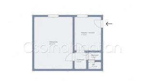 Csorna - központban garzon eladó - kép 10