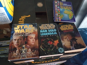 Star Wars: II. rész   A klónok támadása  7000ft óbuda  jó állapotú könyv személyesen óbudán posta ki