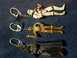 STAR WARS 3 DB kulcstartó 