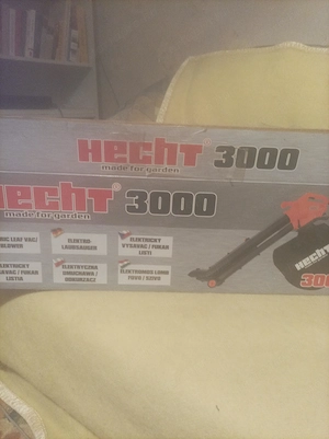Eladó nagyon jó állapotban lévő HECHT 3000 ELEKTROMOS LOMBFÚVÓ-SZÍVÓ 3000W  - kép 2