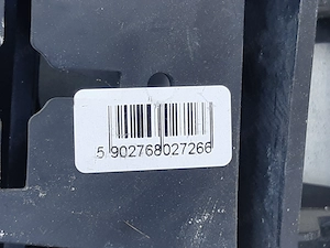Hajlítható fekete járdaszegély ágyásszegély 75cmx4,5cm magas új - kép 3