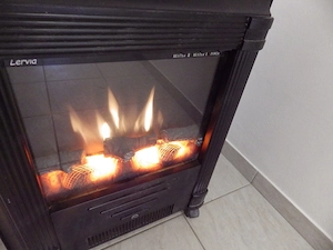 Lervia elektromos kandalló 2000W  Siófok 