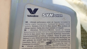 Valvoline SynPower 5W-30 teljesen szintetikus motorolaj 1l eladó - kép 6