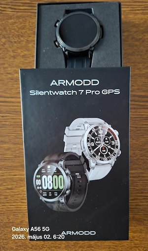 Okosóra, ARMODD Silentwatch 7 Pro GPS fekete - kép 4
