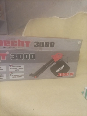 Eladó nagyon jó állapotban lévő HECHT 3000 ELEKTROMOS LOMBFÚVÓ-SZÍVÓ 3000W  - kép 3
