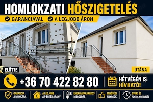 Homlokzati Hőszigetelés 