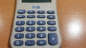 Texas Instruments TI-501 mini számológép eladó - kép 2
