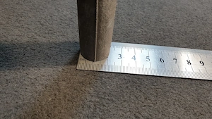 Magnézium anód rúd eladó, 230mm - 21mm, M6 csavar - kép 3