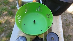 Florabest faszenes légbefúvós asztali grill eladó - kép 7