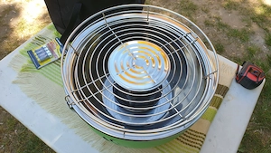 Florabest faszenes légbefúvós asztali grill eladó - kép 3