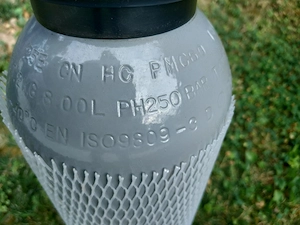 CO2 szén-dioxid töltött gázpalack új 2025.10.hó 5 kg 8 liter tele töltve sörcsapoláshoz szóda géphez - kép 9