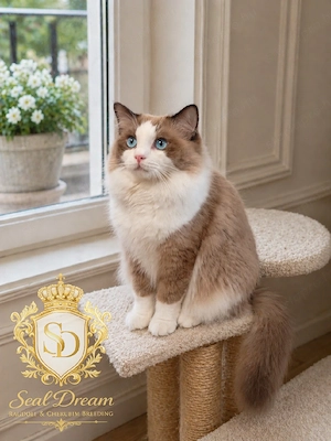Cherubim (színes Ragdoll)