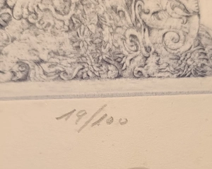 Kolozsvári Grandpierre Miklós szignózott grafika 19 100 - kép 4