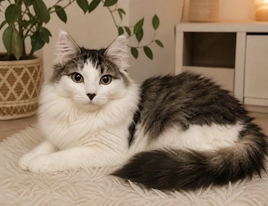 Perzsa x maine coon