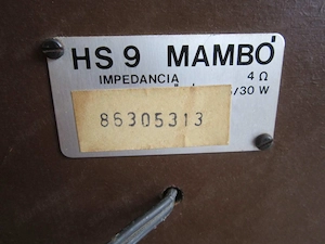 Orion HS-9 Mambó 4 Ohm retro hifi hangfal pár új kondenzátorokkal MKP 4.7 uF 400V   Hódmezővásárhely - kép 5