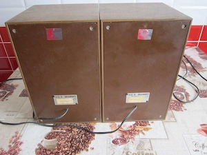 Orion HS-9 Mambó 4 Ohm retro hifi hangfal pár új kondenzátorokkal MKP 4.7 uF 400V   Hódmezővásárhely - kép 2