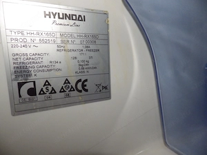 Hyndai kombinált hűtőszekrény hűtőgép hűtő Siófok  zanussi   - kép 4