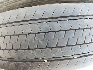 295 80 R22.5 használt kormányzott   húzó teherautó gumiabroncs Bridgestone 295 80 R22.5 - kép 5