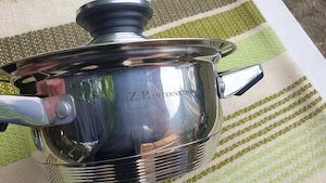 Z.P. International 1,25l rozsdamentes kis lábas eladó - kép 10