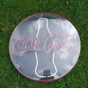 Coca Cola neon reklám retro  - kép 3