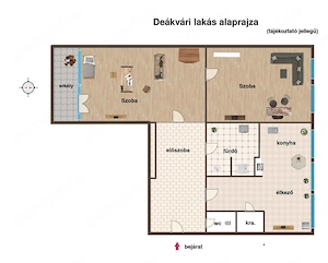 Vác, Deákváron, Újhegyi úton, két szobás lakás eladó - kép 10