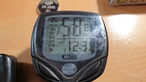 Vezeték nélküli kerékpár km óra eladó - kép 10