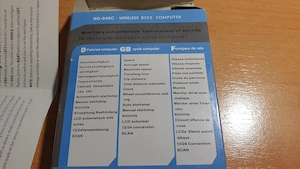 Vezeték nélküli kerékpár km óra eladó - kép 5