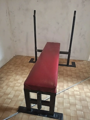 Fekvenyomó pad Scott-paddal