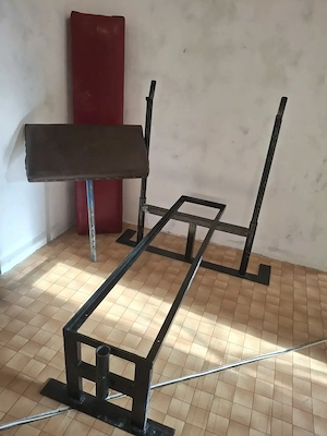 Fekvenyomó pad Scott-paddal - kép 4