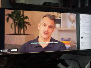 Újszerű alig használt állapotban eladó LG 34" umi69 monitor  - kép 4