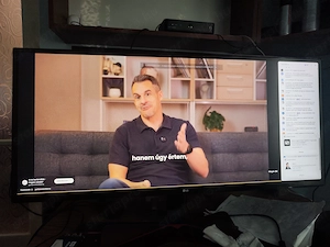 Újszerű alig használt állapotban eladó LG 34" umi69 monitor  - kép 5