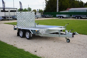 Új BAU 260 gépszállító utánfutó (2700kg) akciósan 1.590.000 Ft - 24 helyen átvehető országosan!