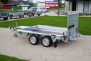 Új BAU 260 gépszállító utánfutó (2700kg) akciósan 1.590.000 Ft - 24 helyen átvehető országosan! - kép 7