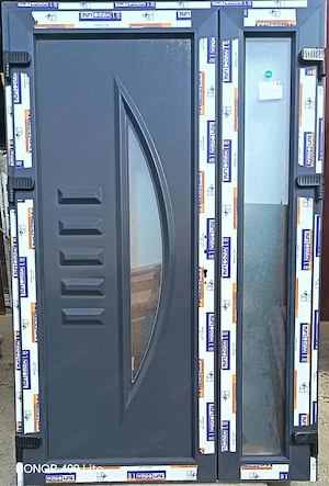 Új 135 x 205 Kívül-belül Antrazit kétszárnyú bejárati ajtók!