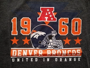 New Era Denver Broncos NFL póló kifogástalan állapotban - kép 2