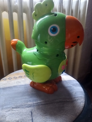Táncoló,éneklő interaktív papagáj - kép 4