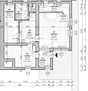 III. Táborhegyen az óbudai golfpálya felett, 3 lakásos társasházban 78 m2-es lakás eladó! - kép 10