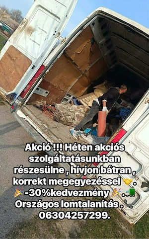 kőltöztetés és házzi lomtalanitás  - kép 3