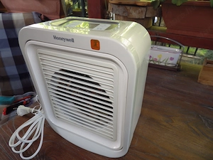 Honeywell ventillátoros digitális termosztátos elektromos hősgárzó   Siófok - kép 3
